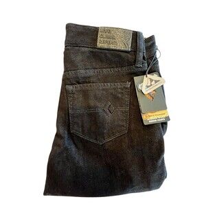 Black Diamond NWT Womens Sz 2 Slim Black Mission Wool Denim Pants Jeans